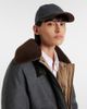 Brunello Cucinelli Brunello Cucinelli Monili leather and virgin wool baseball cap - 3