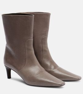 Brunello Cucinelli Brunello Cucinelli Monili leather ankle boots