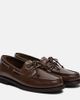 Brunello Cucinelli Brunello Cucinelli Monili leather boat shoes - 1