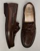 Brunello Cucinelli Brunello Cucinelli Monili leather boat shoes - 5