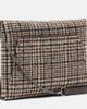 Brunello Cucinelli Brunello Cucinelli Monili Mini plaid clutch - 4