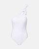 Brunello Cucinelli Brunello Cucinelli Monili one-shoulder swimsuit - 1