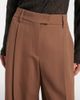 Brunello Cucinelli Brunello Cucinelli Monili pleated wool-blend wide-leg pants - 3