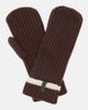 Brunello Cucinelli Brunello Cucinelli Monili ribbed-knit cashmere mittens - 1