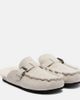 Brunello Cucinelli Brunello Cucinelli Shearling-lined suede slippers - 1