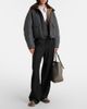 Brunello Cucinelli Brunello Cucinelli Monili shearling-trimmed leather sneakers - 4