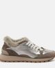 Brunello Cucinelli Brunello Cucinelli Monili shearling-trimmed leather sneakers - 5
