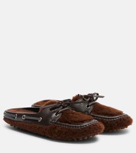 Brunello Cucinelli Brunello Cucinelli Monili shearling mules