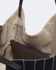 Brunello Cucinelli Brunello Cucinelli Monili striped canvas tote bag - 4