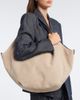 Brunello Cucinelli Brunello Cucinelli Monili striped canvas tote bag - 7