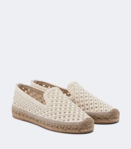Brunello Cucinelli Brunello Cucinelli Monili suede-trimmed canvas espadrilles