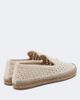 Brunello Cucinelli Brunello Cucinelli Monili suede-trimmed canvas espadrilles - 3