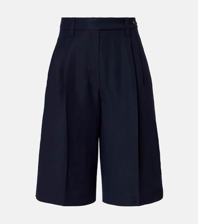 Brunello Cucinelli Brunello Cucinelli Monili twill Bermuda shorts