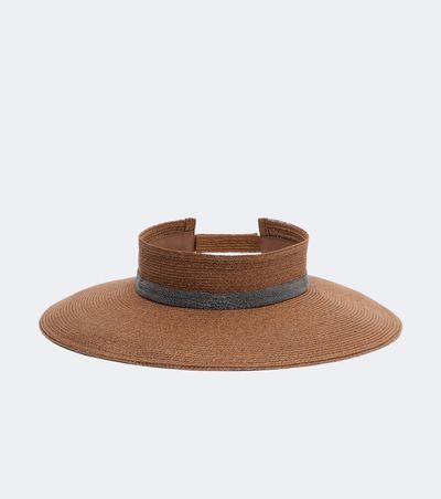 Brunello Cucinelli Brunello Cucinelli Monili visor