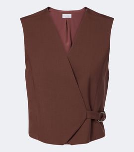 Brunello Cucinelli Brunello Cucinelli Monili wool-blend vest