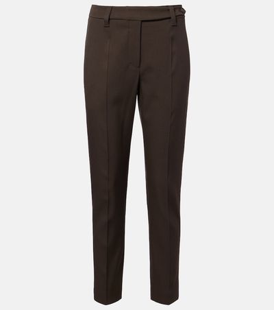 Brunello Cucinelli Brunello Cucinelli Monili wool slim pants