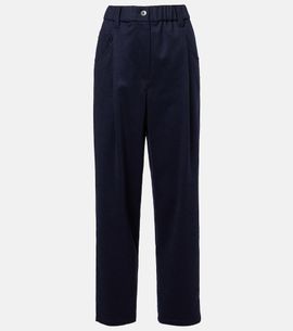 Brunello Cucinelli Brunello Cucinelli Monili wool straight pants