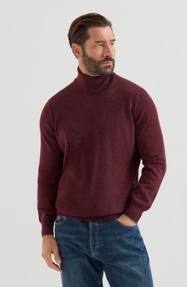 Brunello Cucinelli Brunello Cucinelli Mouliné cashmere turtleneck sweater