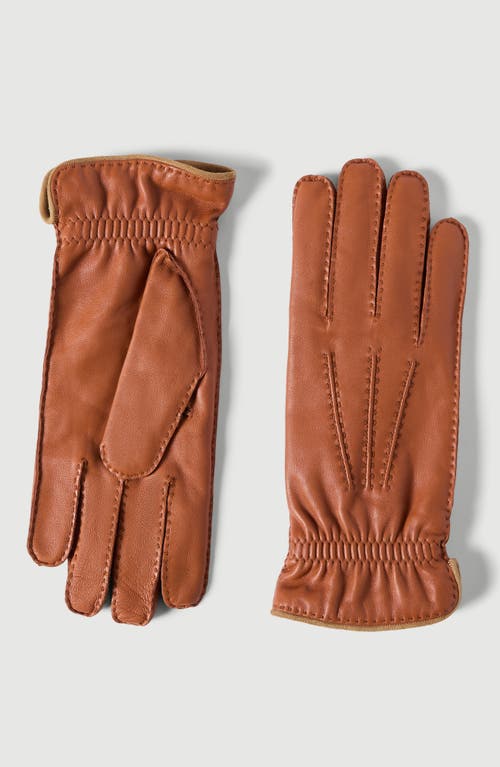 Brunello Cucinelli Brunello Cucinelli Nappa leather gloves with cashmere knit lining