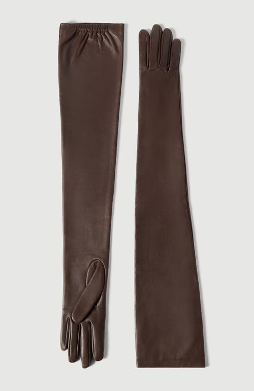 Brunello Cucinelli Brunello Cucinelli Nappa leather long gloves