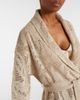 Brunello Cucinelli Brunello Cucinelli Open-knit linen and cotton wrap cardigan - 4