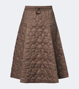 Brunello Cucinelli Brunello Cucinelli Padded quilted midi skirt
