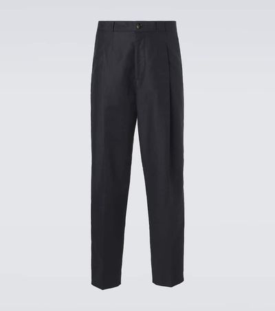 Brunello Cucinelli Brunello Cucinelli Panama cotton and linen tapered pants