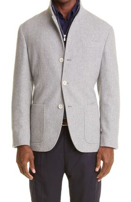 Brunello Cucinelli Brunello Cucinelli Patch Pocket Cashmere Jacket
