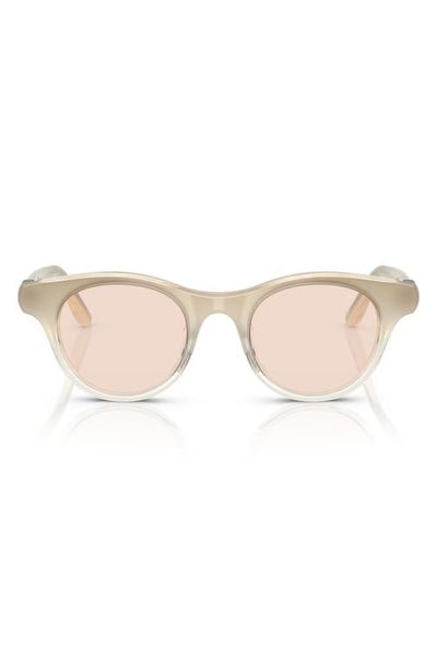 Brunello Cucinelli Brunello Cucinelli Pigalle 47mm Small Round Sunglasses