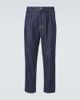 Brunello Cucinelli Brunello Cucinelli Pleated tapered jeans - 1