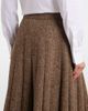 Brunello Cucinelli Brunello Cucinelli Pleated wool-blend tweed midi skirt - 4