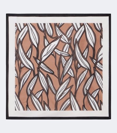 Brunello Cucinelli Brunello Cucinelli Printed silk twill scarf