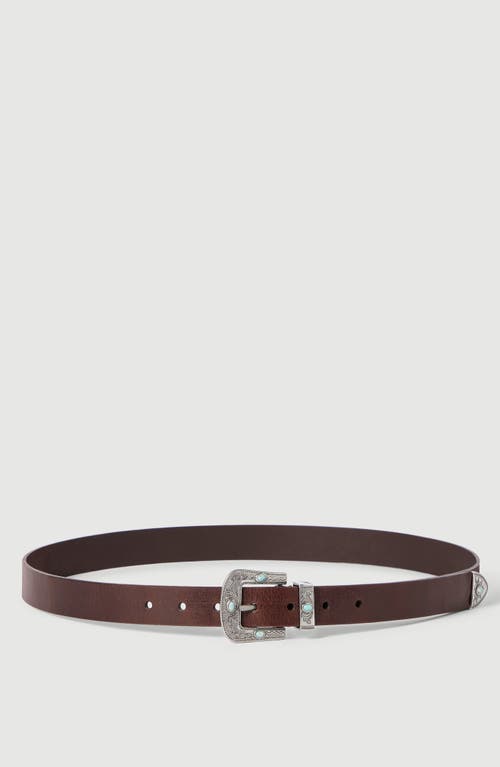 Brunello Cucinelli Brunello Cucinelli Pull-up calfskin belt