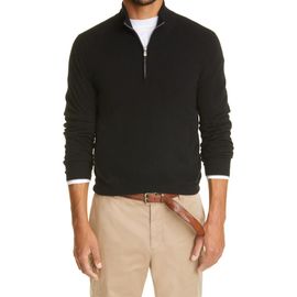 Brunello Cucinelli Brunello Cucinelli Quarter Zip Cashmere Pullover