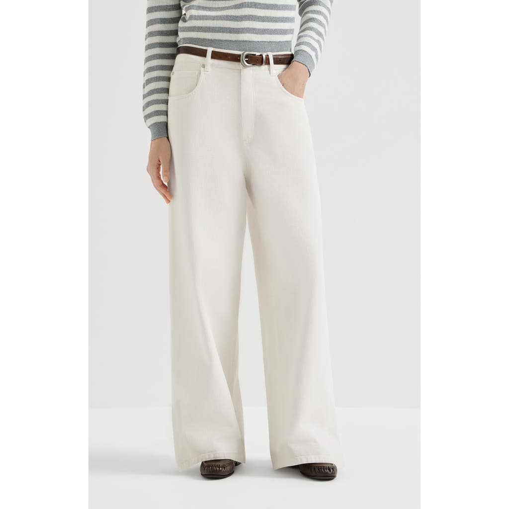 Brunello Cucinelli Brunello Cucinelli Relaxed trousers with monili