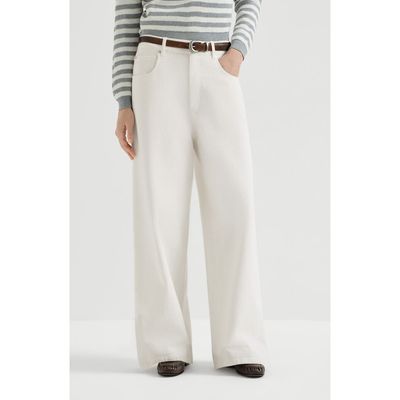 Brunello Cucinelli Brunello Cucinelli Relaxed trousers with monili