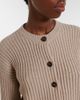 Brunello Cucinelli Brunello Cucinelli Ribbed-knit cashmere and wool-blend cardigan - 3