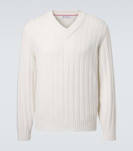 Brunello Cucinelli Brunello Cucinelli Ribbed-knit cashmere sweater