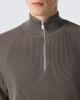 Brunello Cucinelli Brunello Cucinelli Ribbed-knit half-zip cotton sweater - 5