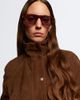 Brunello Cucinelli Brunello Cucinelli Sartorial Sunset rectangular sunglasses - 3