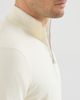 Brunello Cucinelli Brunello Cucinelli Sea Island cotton and cashmere lightweight sweater with half zip - 4