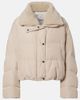 Brunello Cucinelli Brunello Cucinelli Shearling-trimmed cotton-blend down jacket - 1