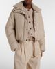 Brunello Cucinelli Brunello Cucinelli Shearling-trimmed cotton-blend down jacket - 2