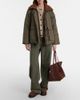 Brunello Cucinelli Brunello Cucinelli Shearling-trimmed cotton-blend jacket - 7