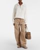 Brunello Cucinelli Brunello Cucinelli Shearling-trimmed sneakers - 4
