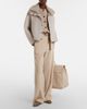 Brunello Cucinelli Brunello Cucinelli Shearling-trimmed wool and cashmere jacket - 6