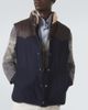 Brunello Cucinelli Brunello Cucinelli Shearling-trimmed wool vest - 5