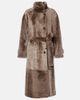 Brunello Cucinelli Brunello Cucinelli Shearling wrap coat - 1