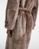 Brunello Cucinelli Brunello Cucinelli Shearling wrap coat - 4