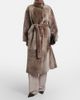 Brunello Cucinelli Brunello Cucinelli Shearling wrap coat - 5